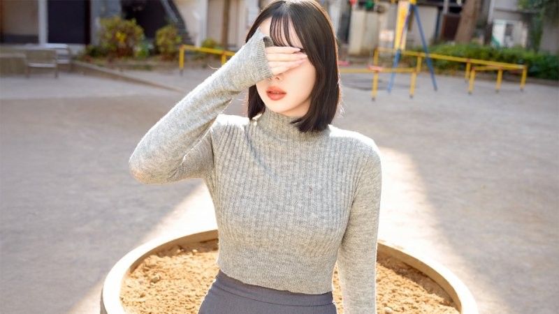 グラビア系美女と中出しPtoMセックス！