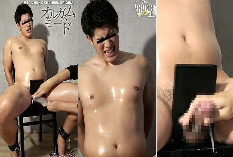 粗壮的大腿肌肉，温柔笑容的美式足球帅哥・稔君23岁，在男性手淫折磨中体验快感停止！！被刺激龟头时发出雄声并陷入绝顶痛苦！！【男性责骂版】