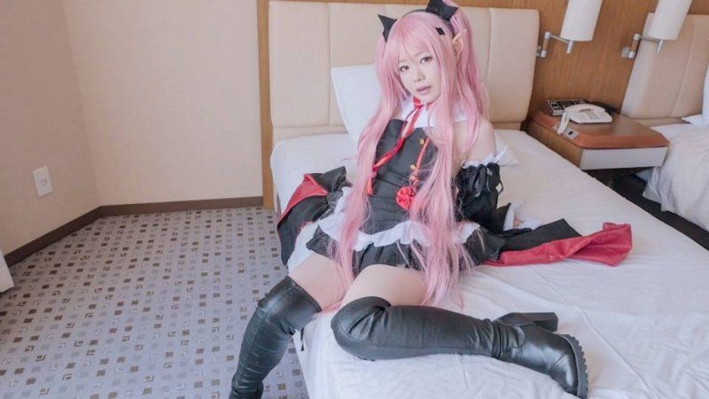 【個人拍攝中出Cosplay H♥】身高140公分左右的F罩杯！奇蹟般的真宅男用Cosplay來製作！！