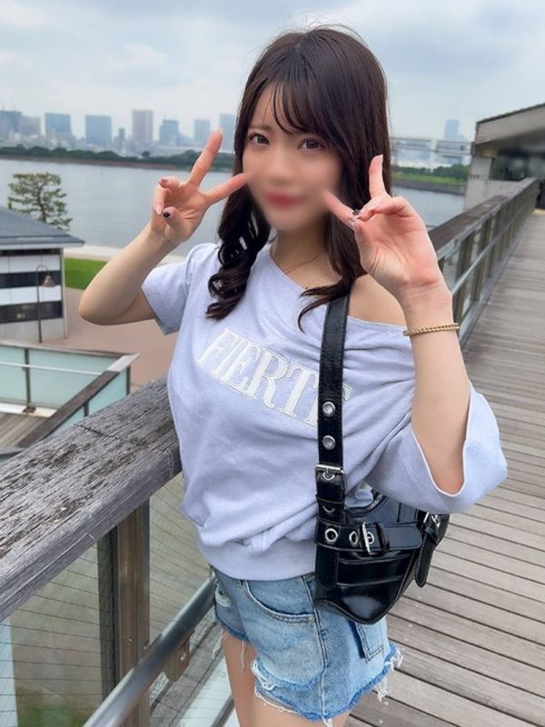 1ヶ月禁欲生活☆チ●ポに飢えた美巨乳女子大生（２１）☆遠隔ローターで極限まで焦らしたらおまんこびちょ濡れのヤバ発情⇒一心不乱の生ハメ中出しSEX
