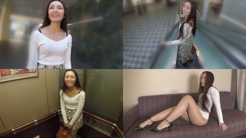 [超近写真阴部大开～]＜**国际线空服员的淫乱姿态♡＞高岭之花美人的阴道肛门大开特写　光滑无毛/狭窄阴道/美臀/美穴粉红阴部/超近写真仔细鑑赏！
